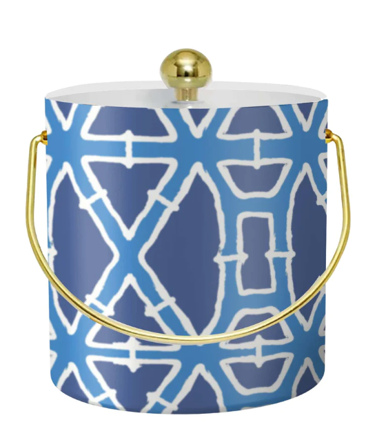 Ice Bucket - Bamboo Deep Blue