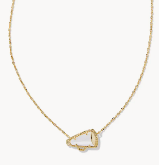 Cheer Gold Short Pendant Necklace