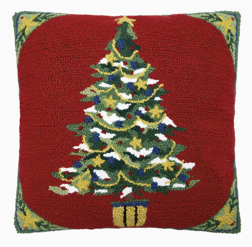 Christmas Tree Hook Pillow