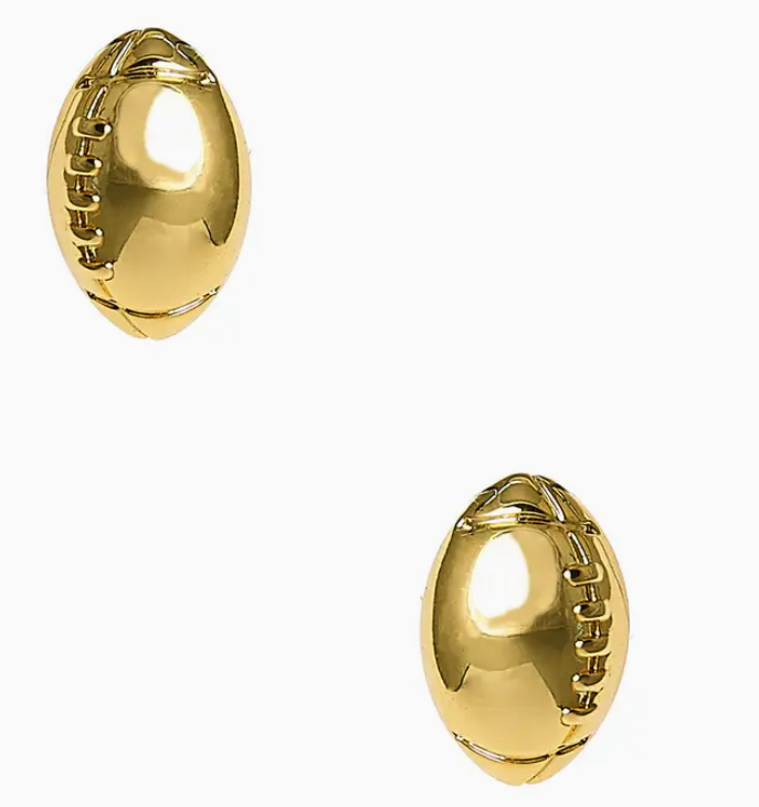 Football Stud Earrings