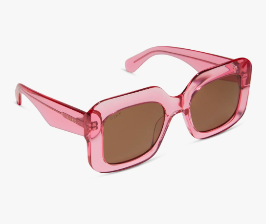 Giada Candy Pink Crystal + Brown