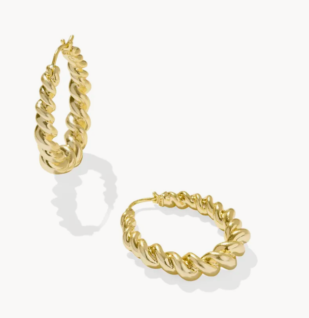 Haisley Hoop Earring Gold