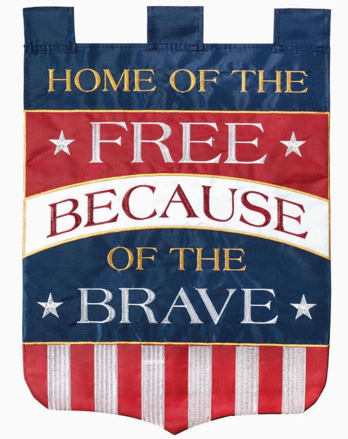 Home of the Free Garden Flag