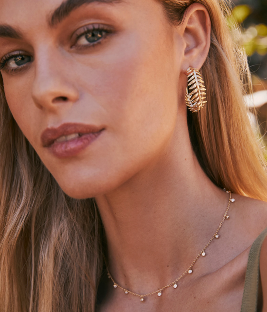 Kayla Hoop Earring Gold
