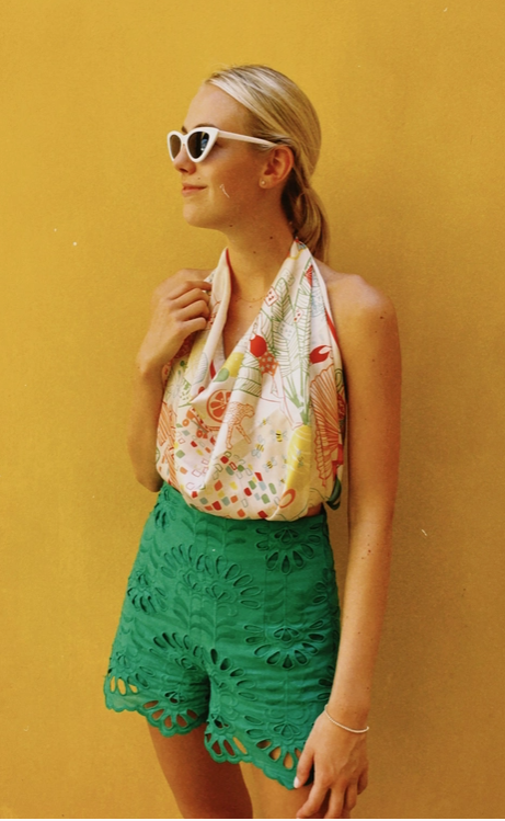 The Lou Pinet Scarf 36"x36"