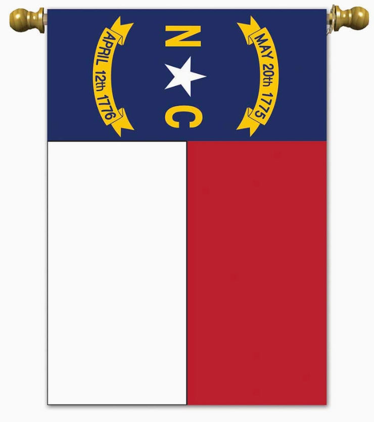 North Carolina Garden Flag