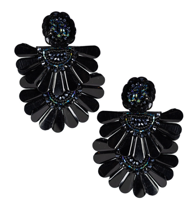 Natalie Earring - Black