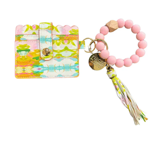 Palm Beach Keychain Wristlet Wallet