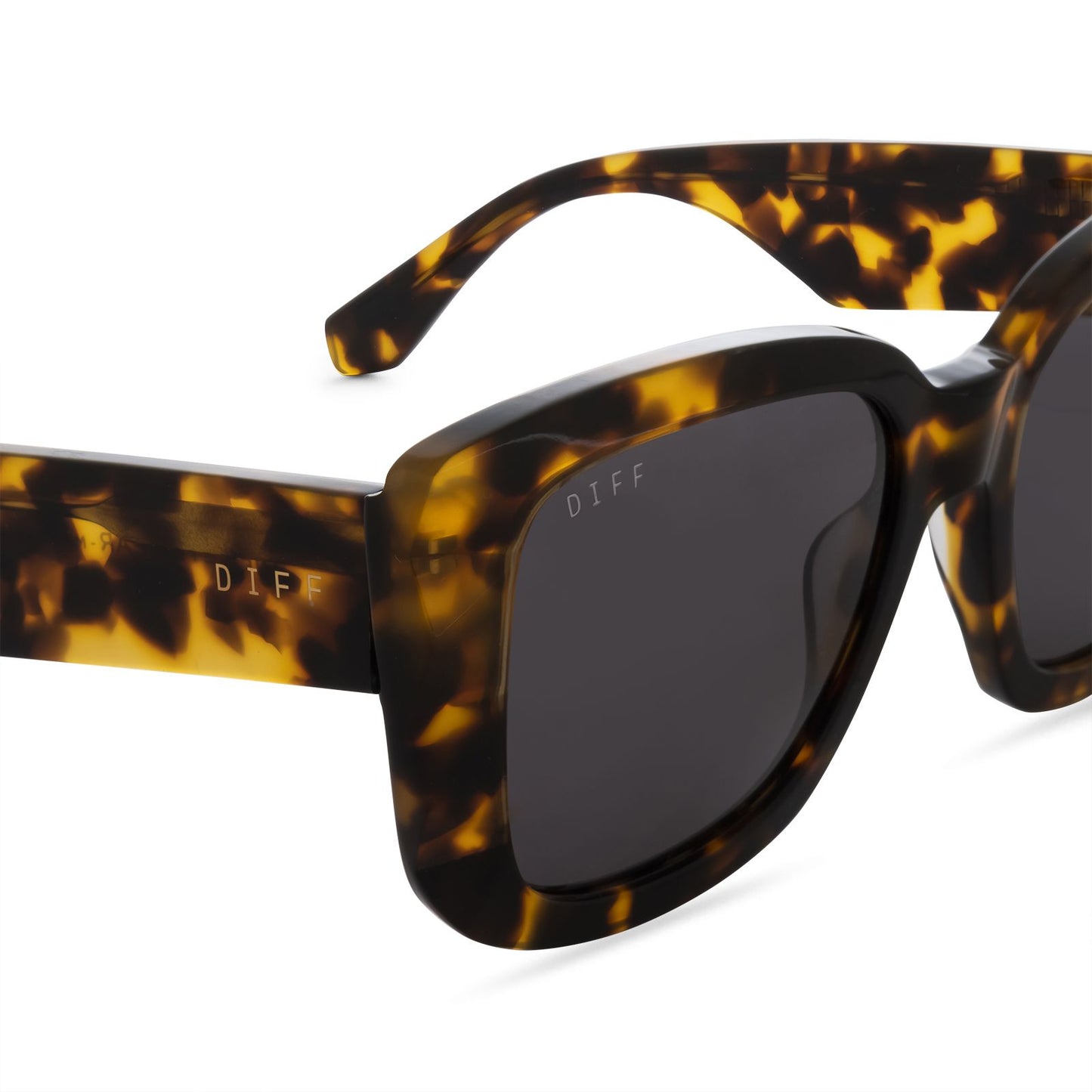 Dana - Amber Tortoise Grey Lens - Polarized