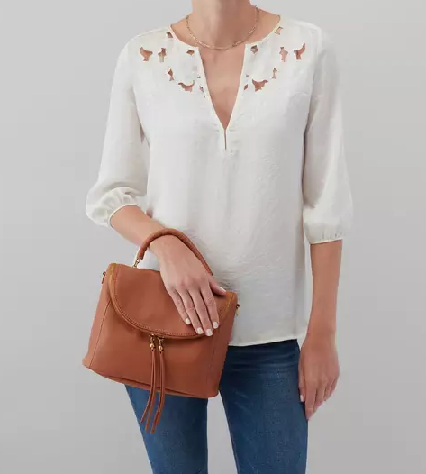 Fern Satchel Cashew