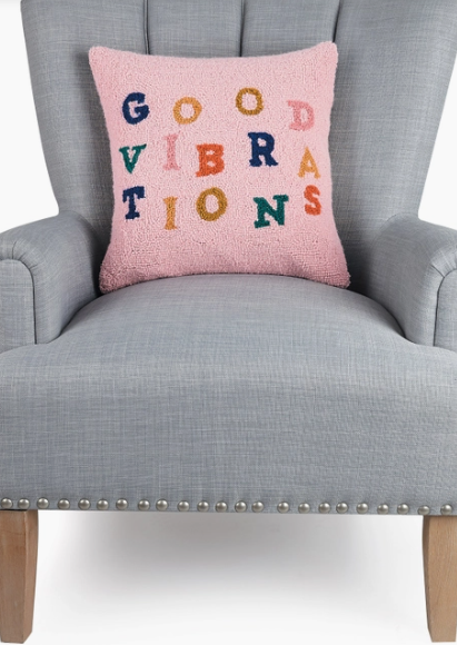 6564 Good Vibrations Hook Pillow