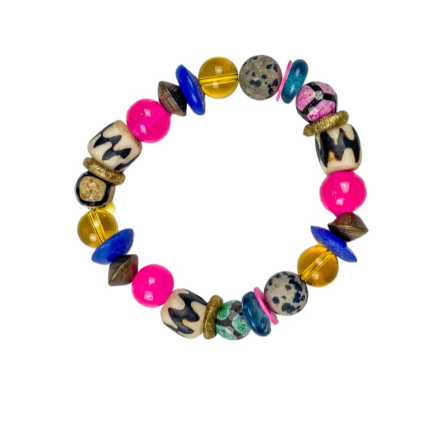 6221 Intricate Stack Bracelet Wood Stock