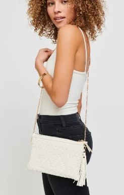Jess Clutch - Ivory