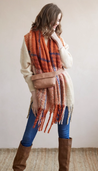 Jesse Scarf Rust