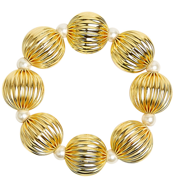 Parker Bracelet Gold & Pearl