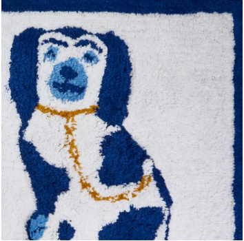 Staffordshire Dog Accent Rug