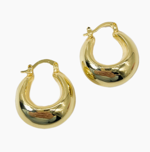Tear Drop Hoops