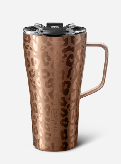 Toddy 22oz - Gold Leopard