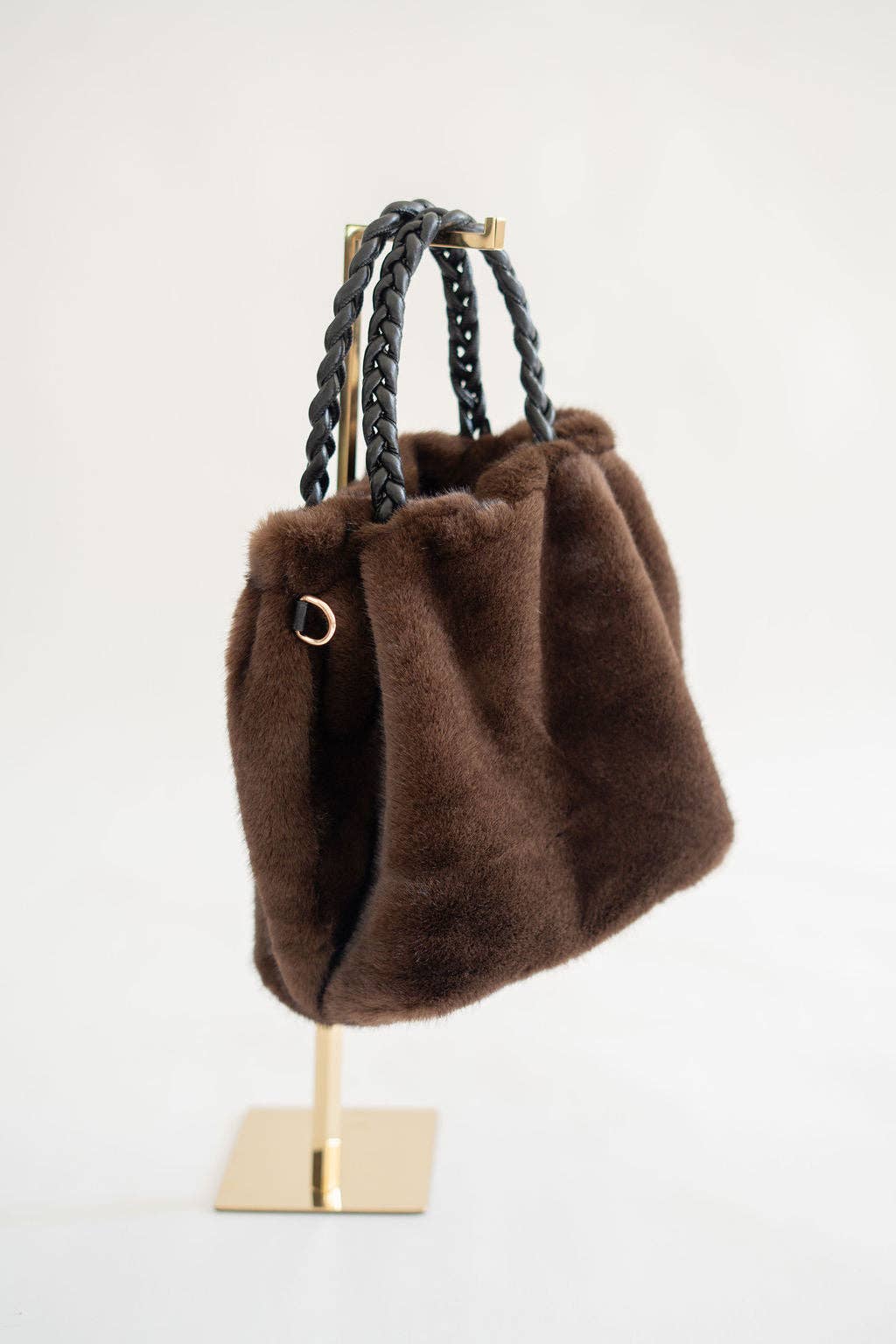 Heather Faux Fur Handbag