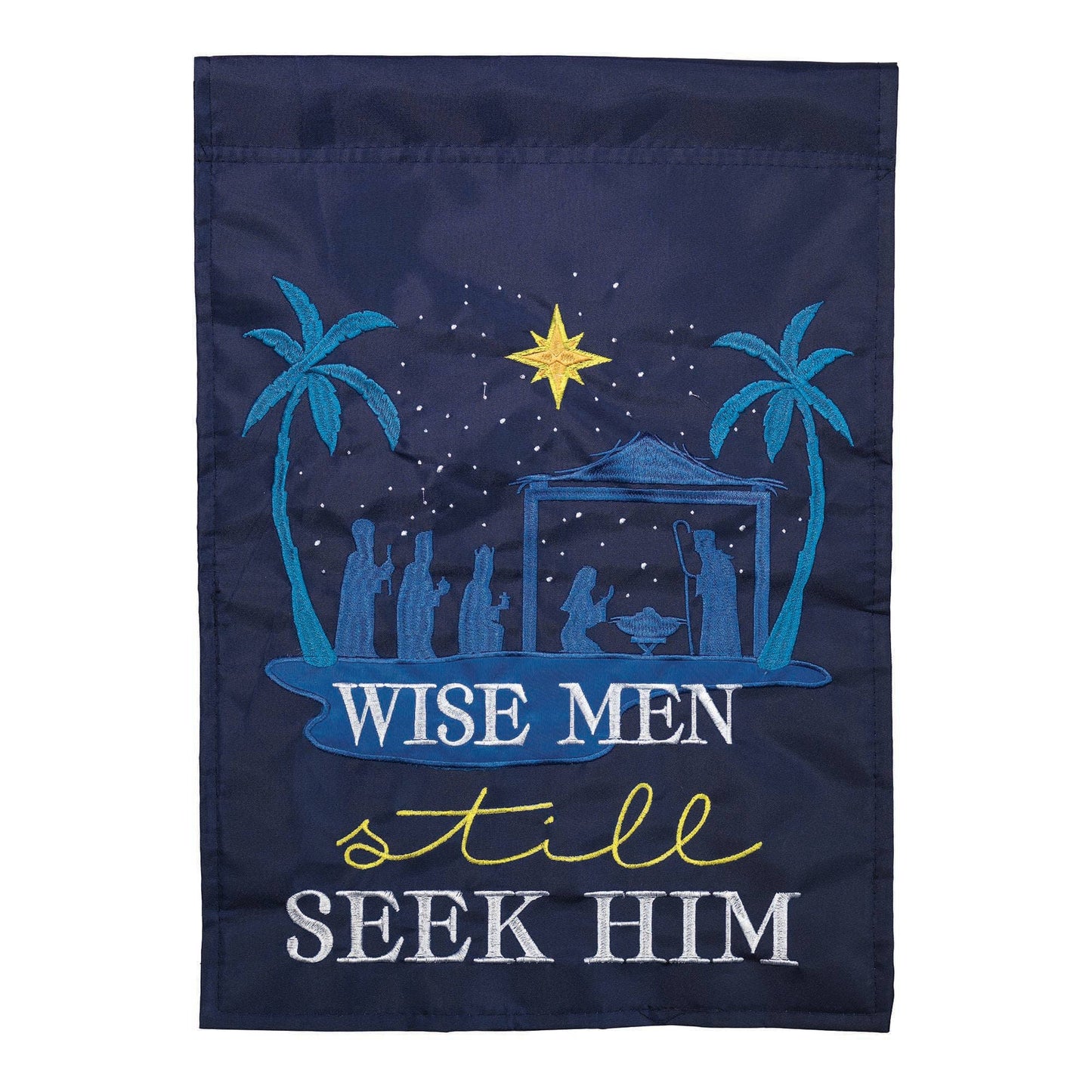 Wise Men Double Applique Garden Flag