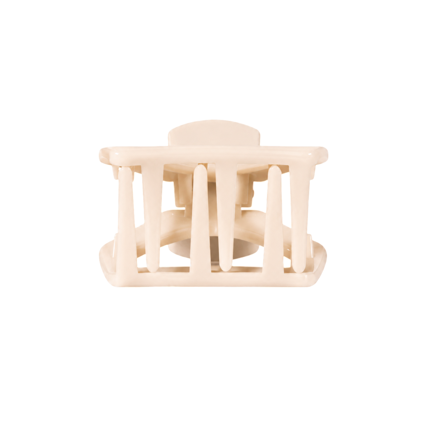 Open | Almond Beige | Petite Claw Clip