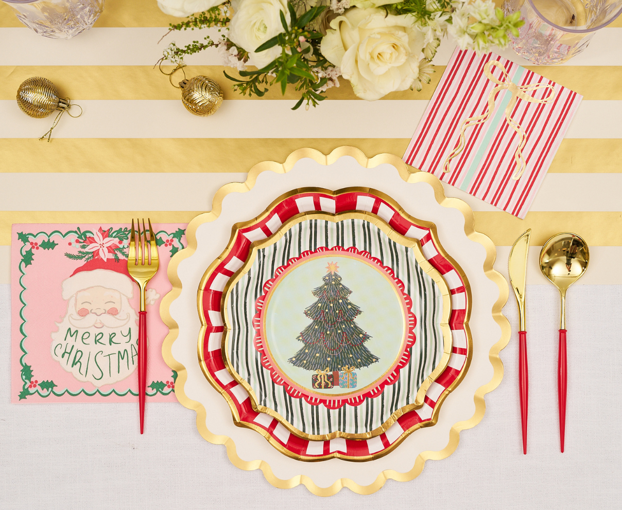 Tis the Season Salad Plates/8pk