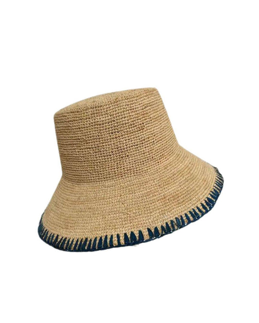 Leah Bucket Hat - Navy