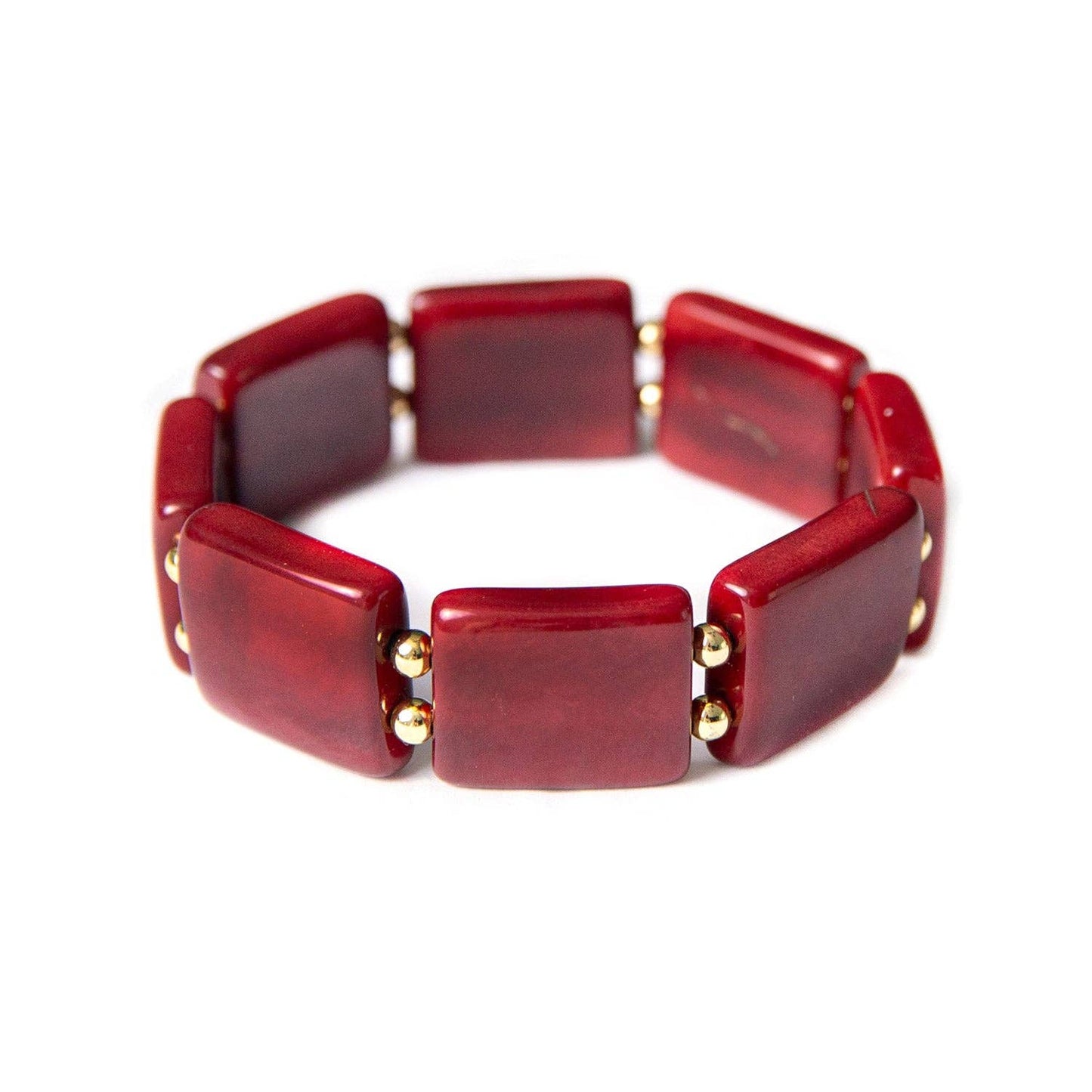 Gianna Bracelet: Burgundy