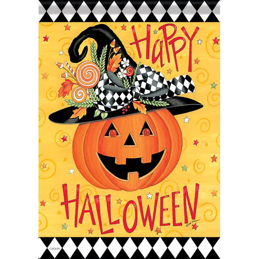 "Jack-O-Lantern" Garden Durasoft™ Flag
