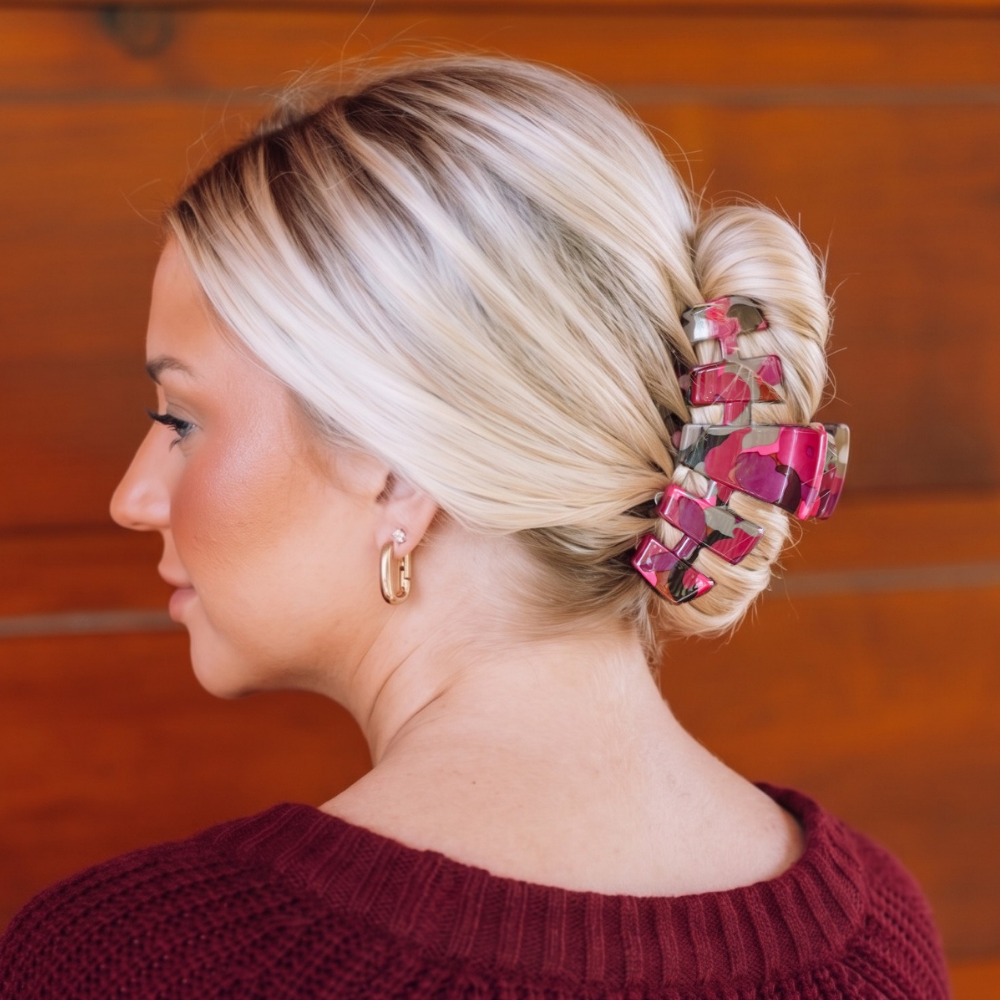 Classic | Garden Glam | Large | Claw Clip