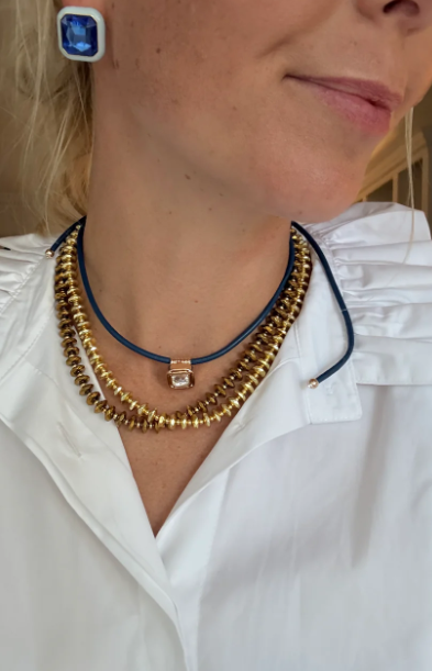 Acacia Necklace - Bright Gold