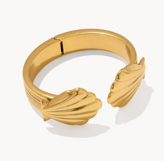 Alexa Metal Statement Cuff Gold Metal