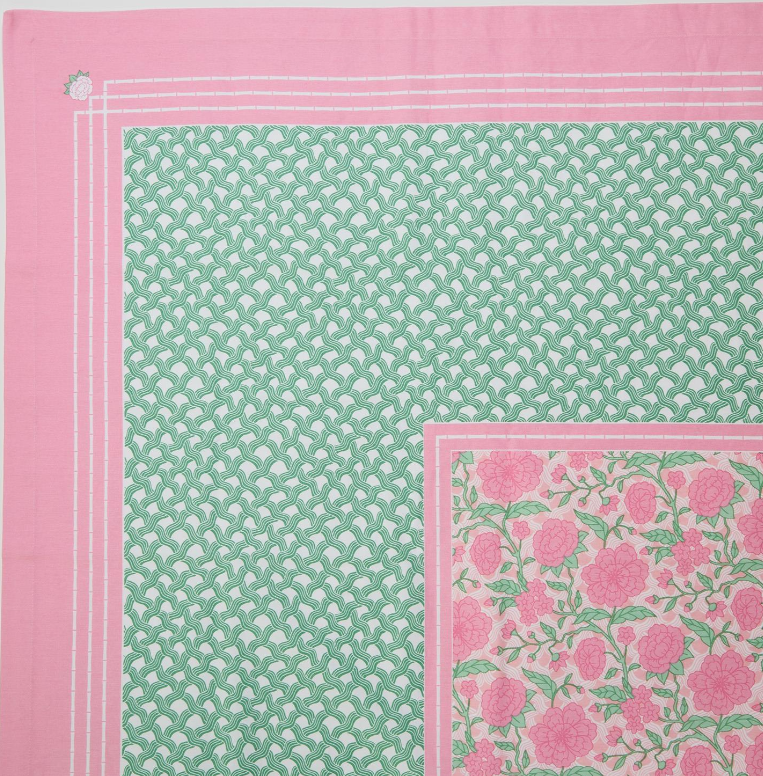 Bamboo Garden Square Tablecloth 56x56