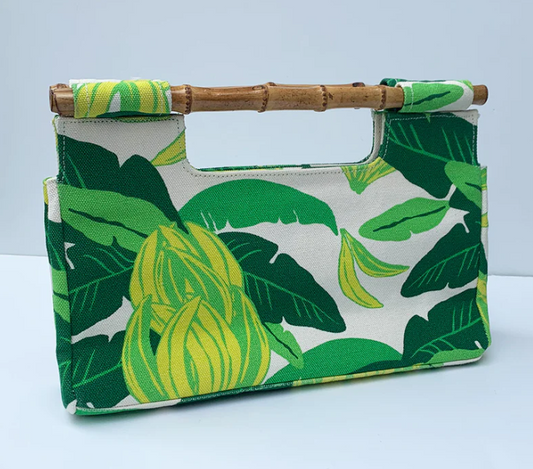 Bananas Bamboo Clutch