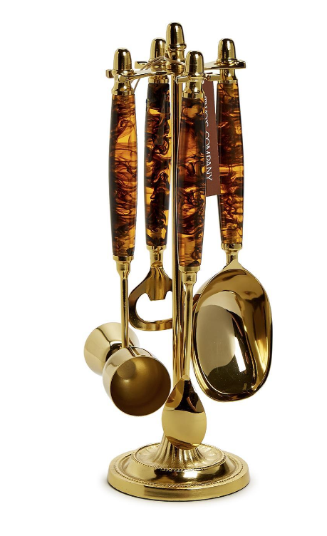 4 Pc Tortoise Bar Set