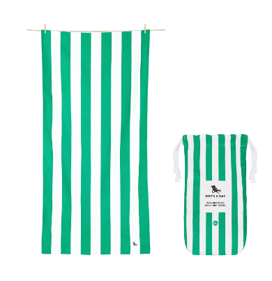Cabana Quick Dry Towel - Cancun Green XLarge