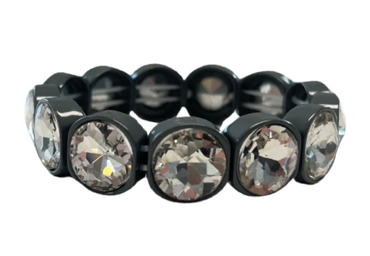 City Girl Round Bracelet - Light Grey