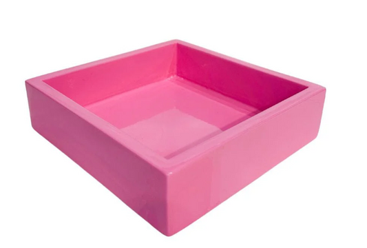 Hot Pink Bamboo Cocktail Napkin Holder