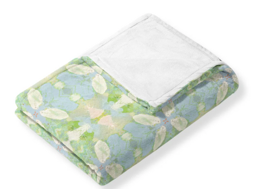 Elephant Falls Fleece Blanket