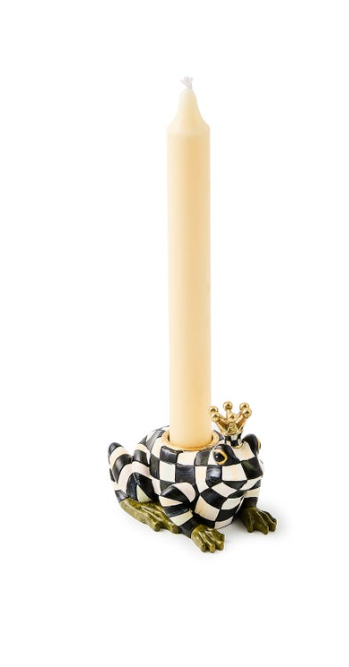 Frog Prince Candle Holder