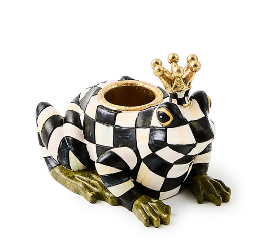 Frog Prince Candle Holder