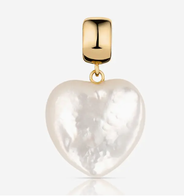 Gemma Mother of Pearl Bail Charm