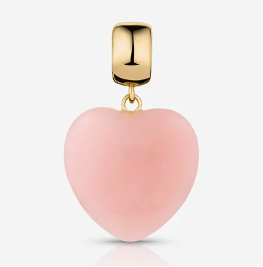 Gemma Pink Opal Bail Charm