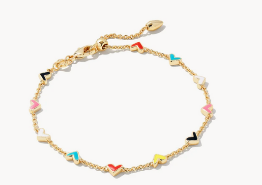 Haven Heart Gold Chain Bracelet