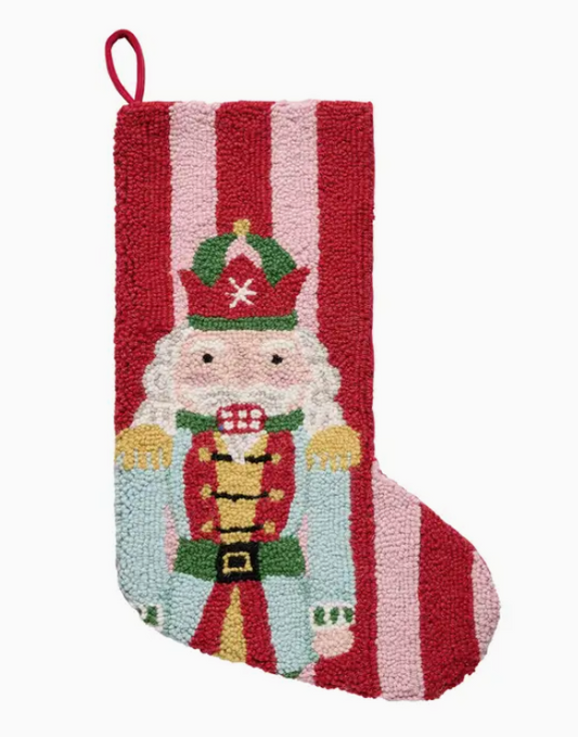 Holiday Frames Nutcracker Stocking