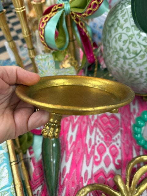 Small Round Claw Foot Dish