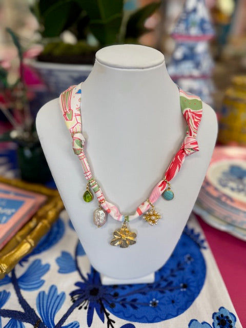 Pastel Multi 5 Charm Twilly