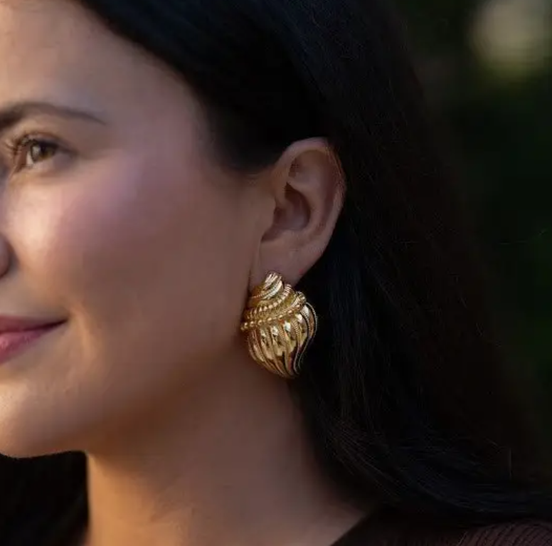 Conch Shell Earrings