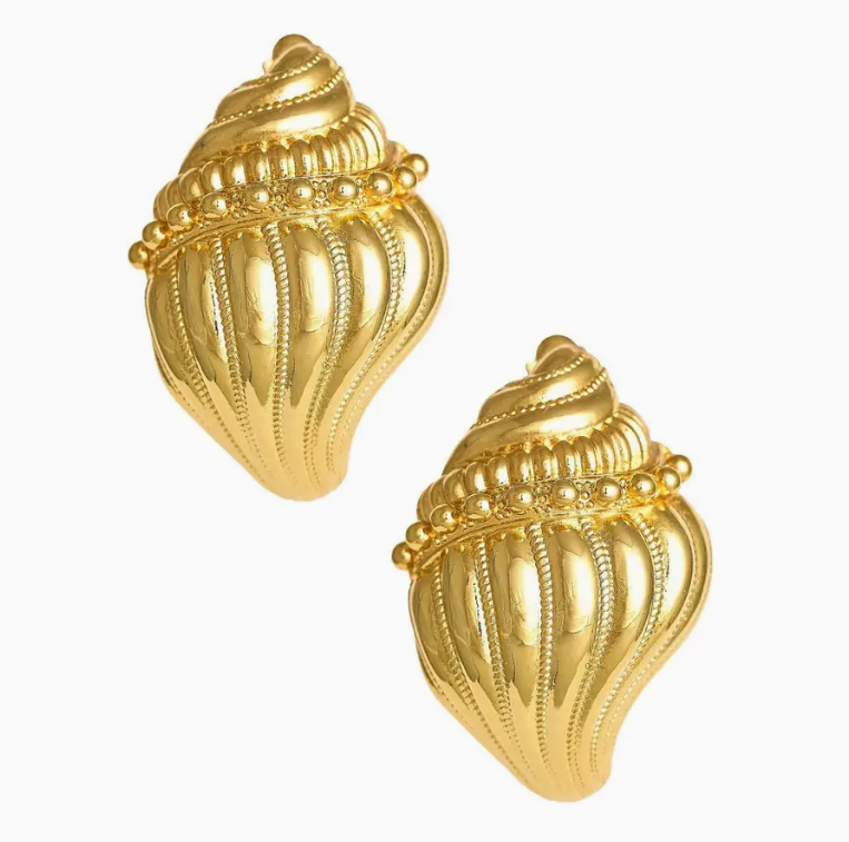 Conch Shell Earrings