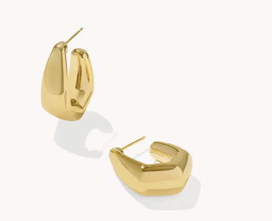 Kaia Small Hoop Earrings Gold